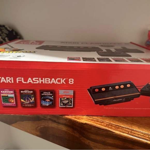 Atari Red Retro Gaming Console - Picture 1 of 4